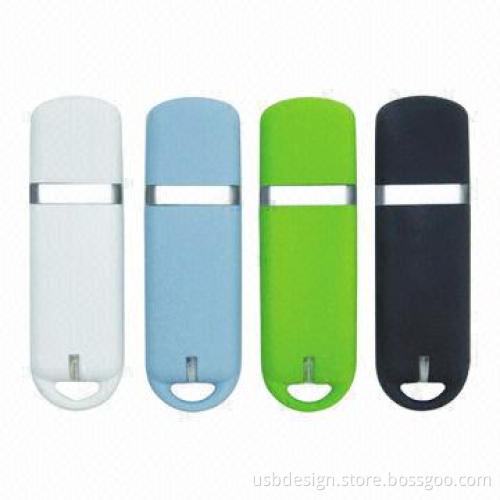 Fastest Speed Classic Plastic USB Flash Drive with Elegant Design, Supports Plug-and-play Function
